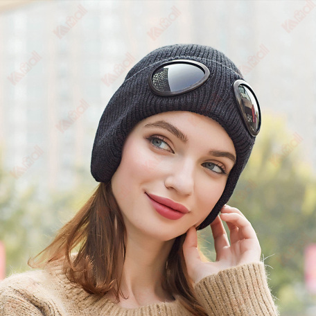 beanie hats for women monochrome warm